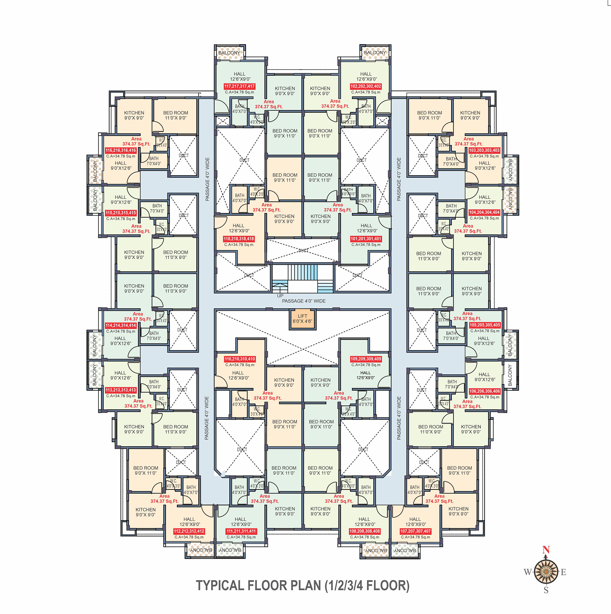 Sai Gati floor Plan