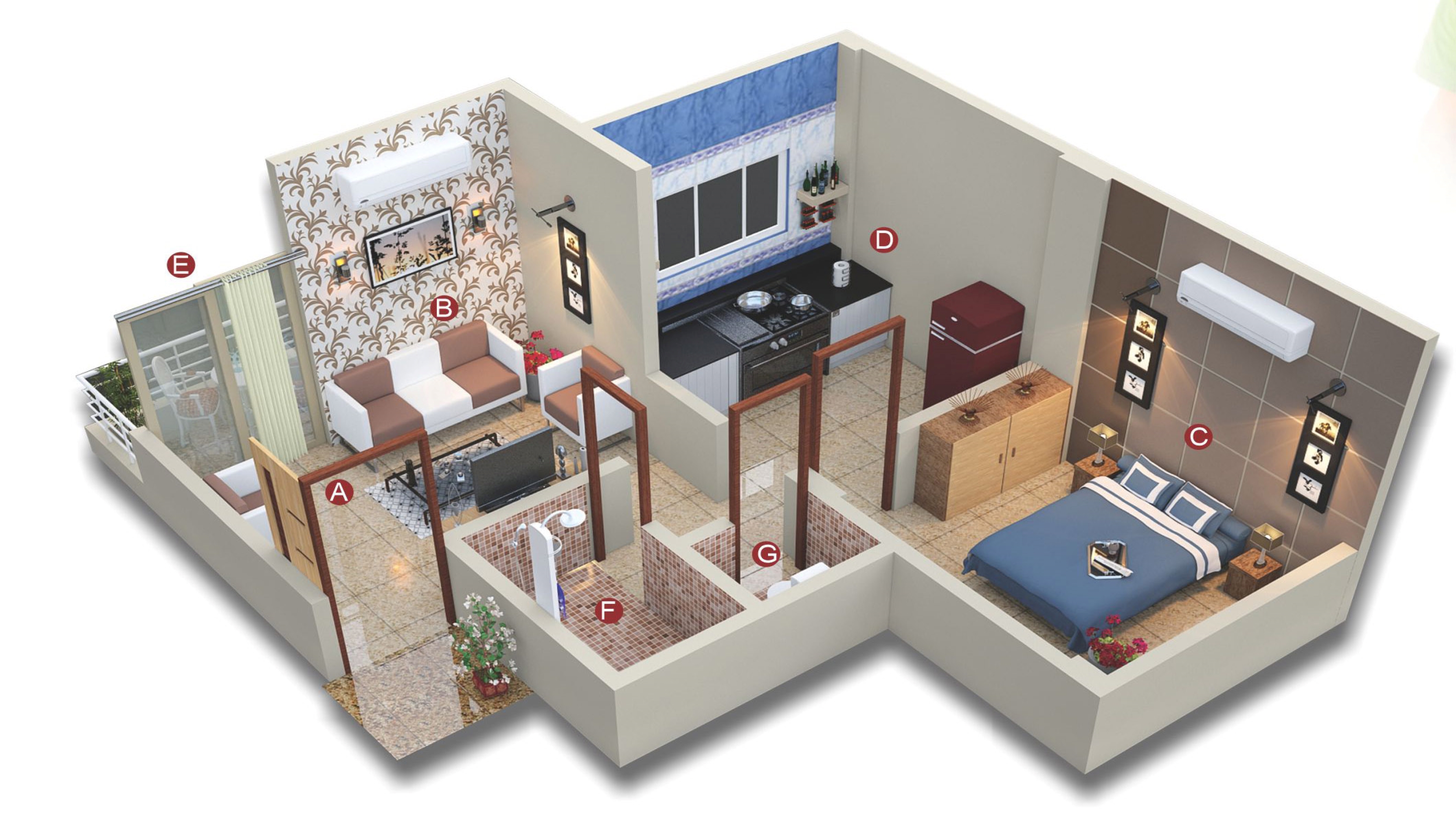 Sai Gati Room Model